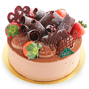 ショコラティーヌ・いちごのせ