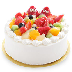 フルーツしきつめデコレーション