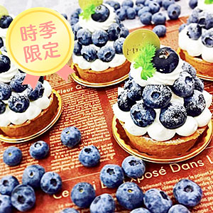 ブルーベリーのチーズタルト